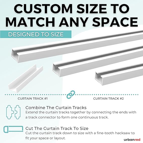 3M Adhesive Curtain Track